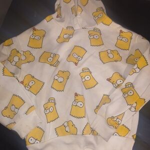 The Simpsons Bart Cartoon Hoodie Eu